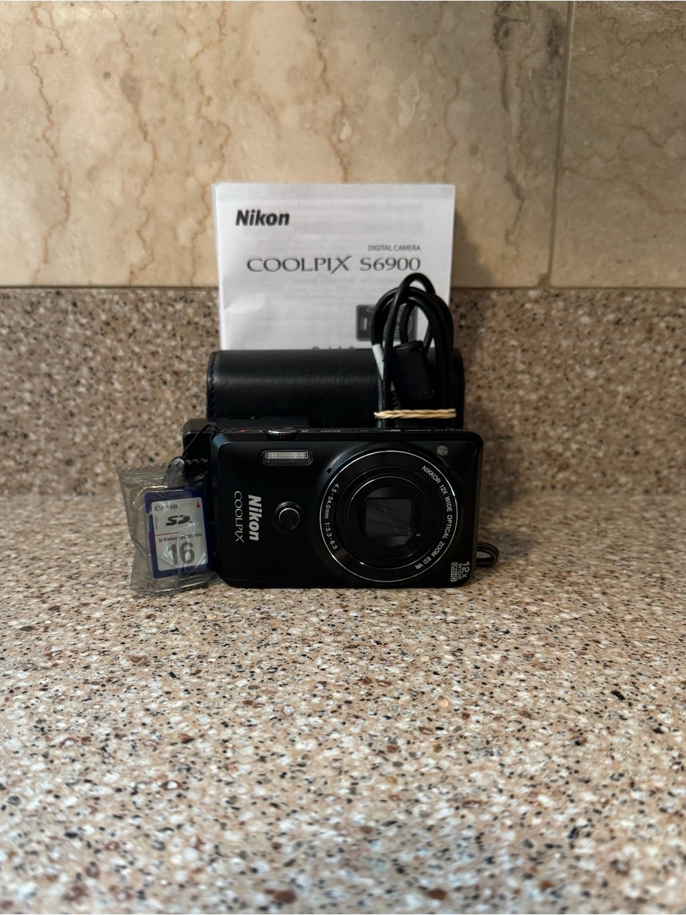 Nikon COOLPIX S6900 Digital Camera - Black